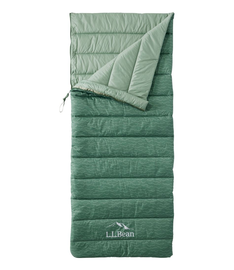 Kids' L.L.Bean Puffer Sleeping Bag, 40° Print | L.L.Bean Everyday