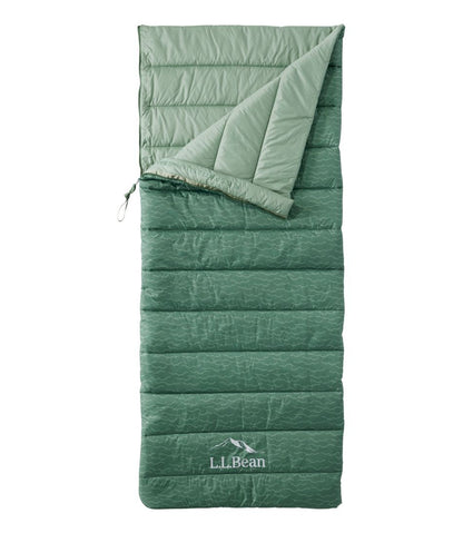 Kids' L.L.Bean Puffer Sleeping Bag, 40° Print | L.L.Bean Everyday