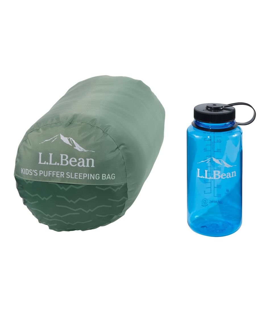 Kids' L.L.Bean Puffer Sleeping Bag, 40° Print | L.L.Bean Everyday