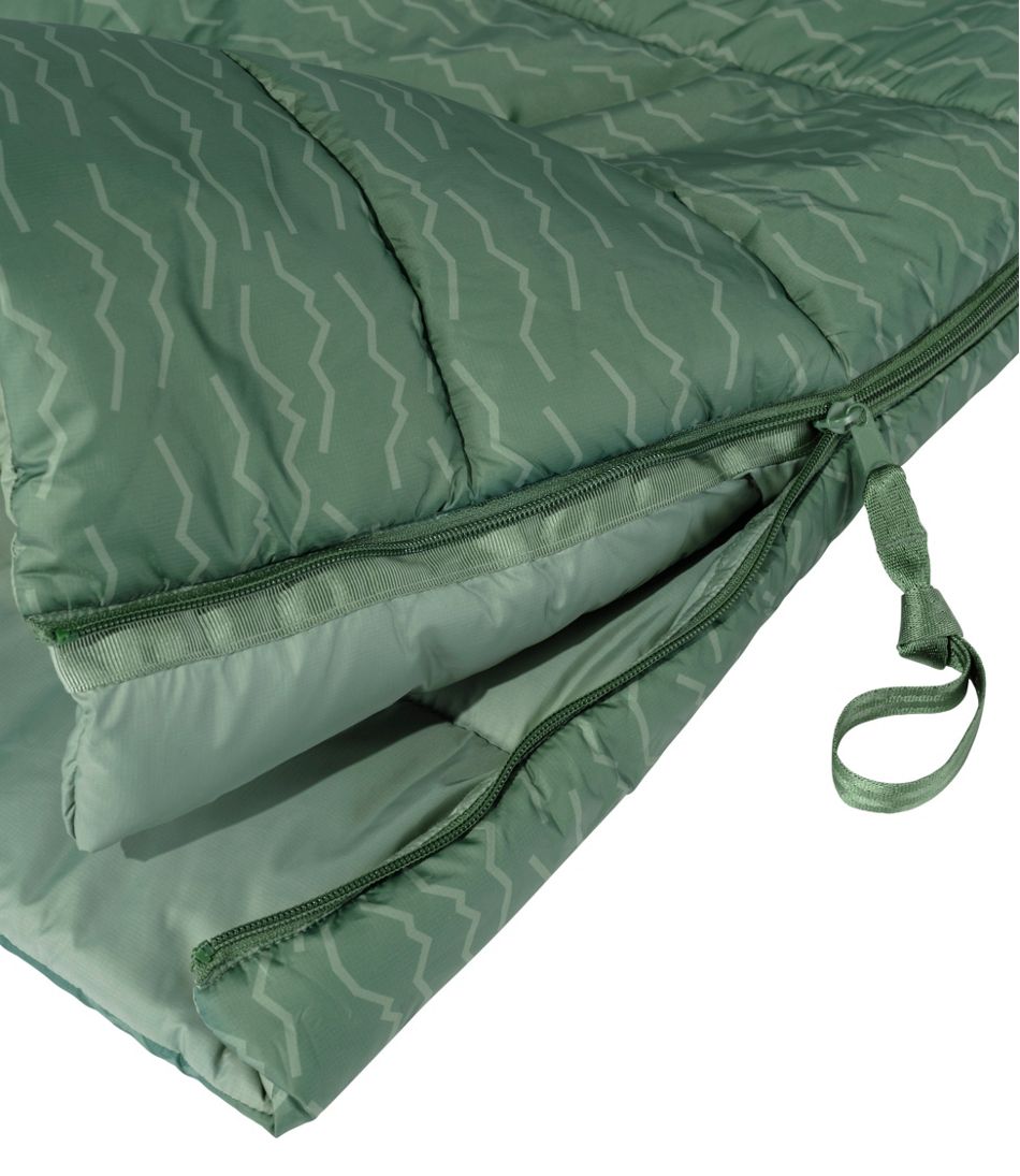 Kids' L.L.Bean Puffer Sleeping Bag, 40° Print | L.L.Bean Everyday