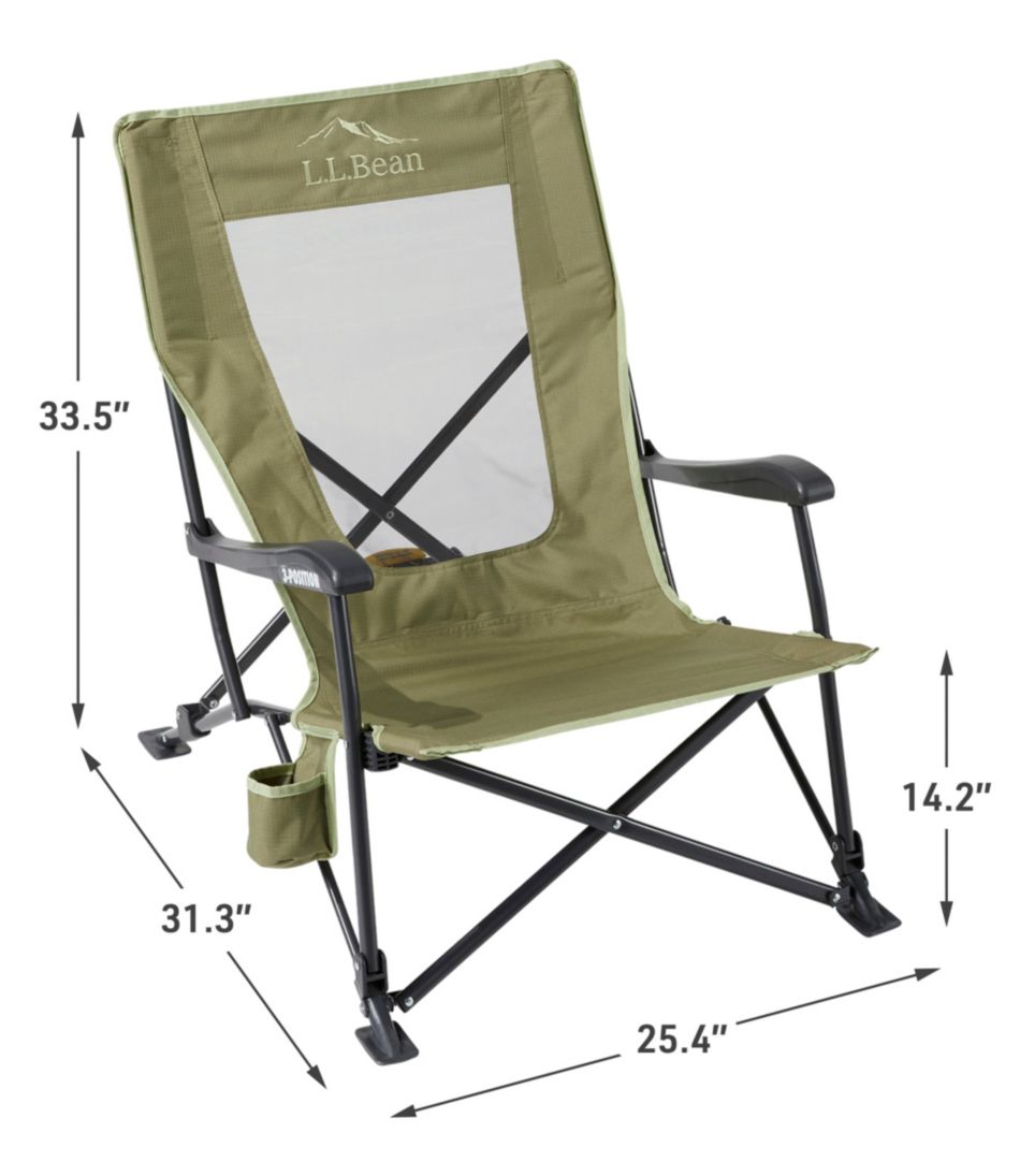 L.L.Bean Easy Comfort Camp Chair, Low | L.L.Bean Great Value