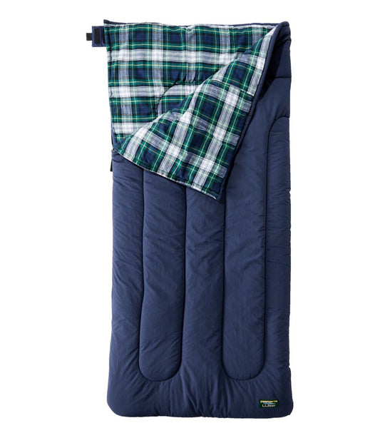 L.L.Bean Flannel Lined Camp Sleeping Bag, 0° | L.L.Bean Value