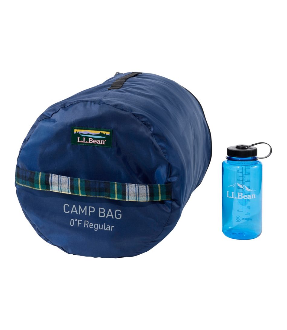 L.L.Bean Flannel Lined Camp Sleeping Bag, 0° | L.L.Bean Value