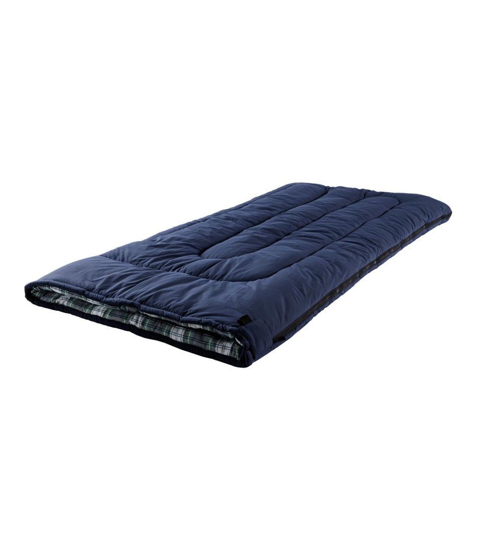 L.L.Bean Flannel Lined Camp Sleeping Bag, 0° | L.L.Bean Value