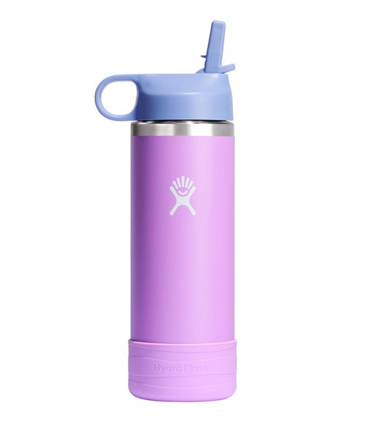Kids' Hydro Flask Wide Mouth Straw Cap And Boot, 18 oz. | L.L.Bean Everyday