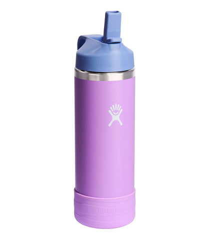 Kids' Hydro Flask Wide Mouth Straw Cap And Boot, 18 oz. | L.L.Bean Everyday