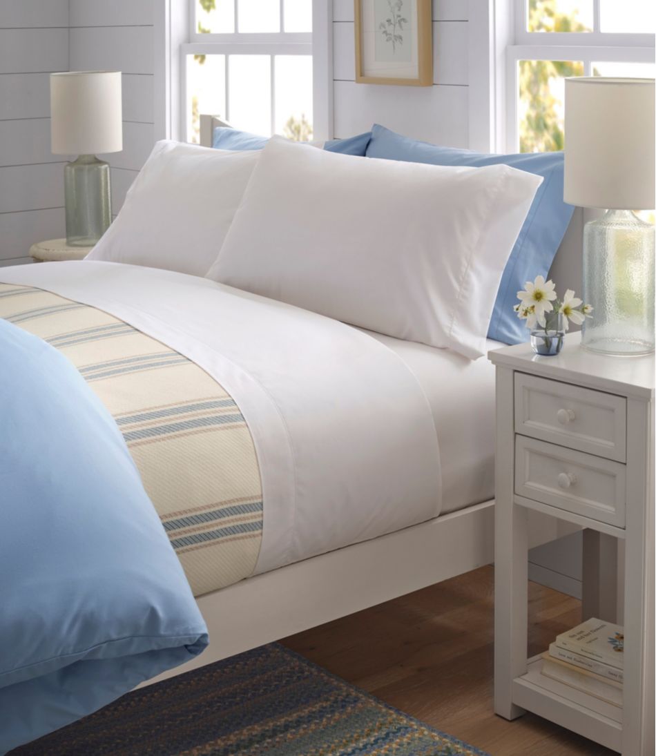 280-Thread-Count Pima Cotton Percale Sheet Set | L.L.Bean Latest