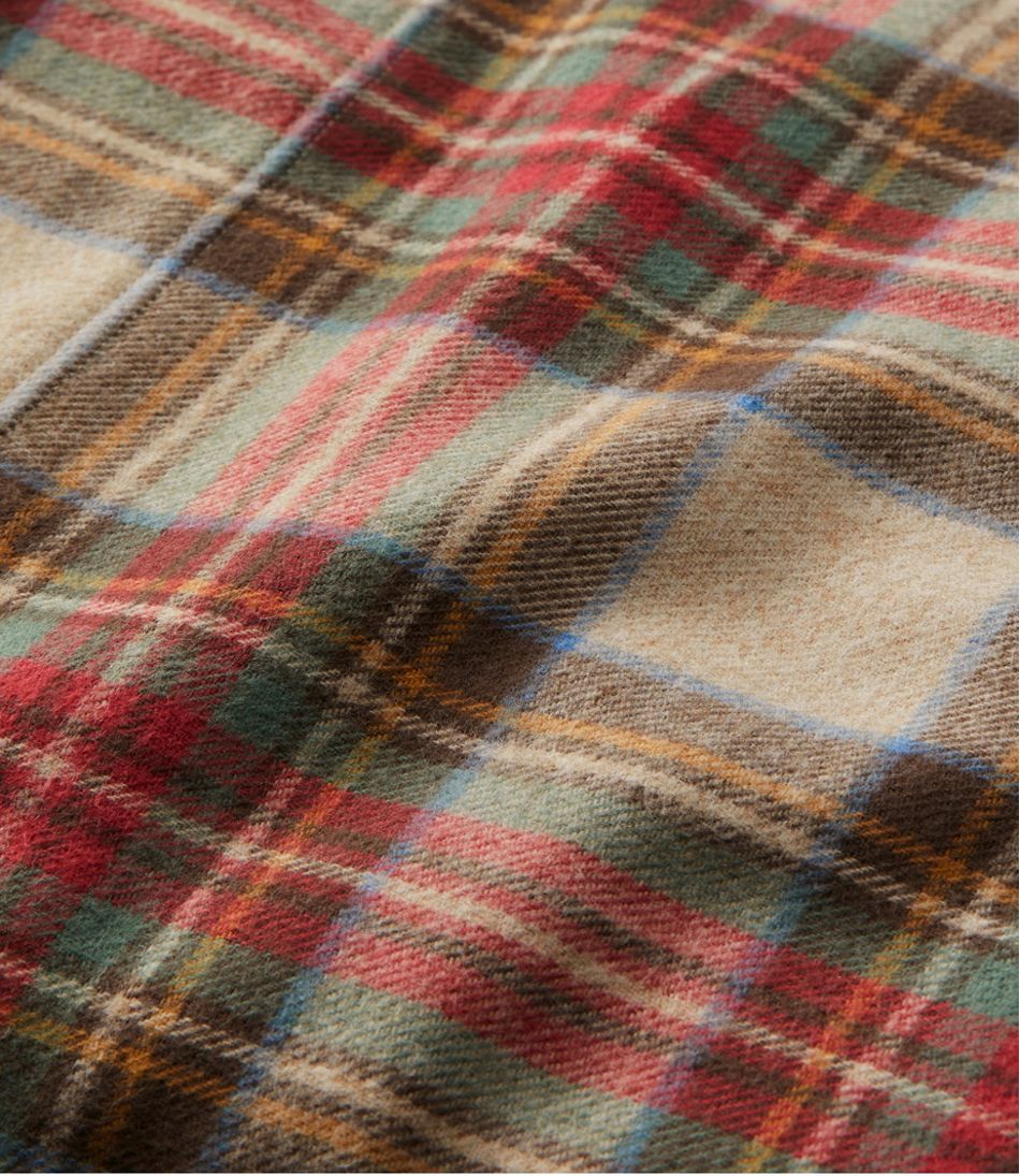 Heritage Chamois Flannel Sheet Collection, Plaid | L.L.Bean Featured
