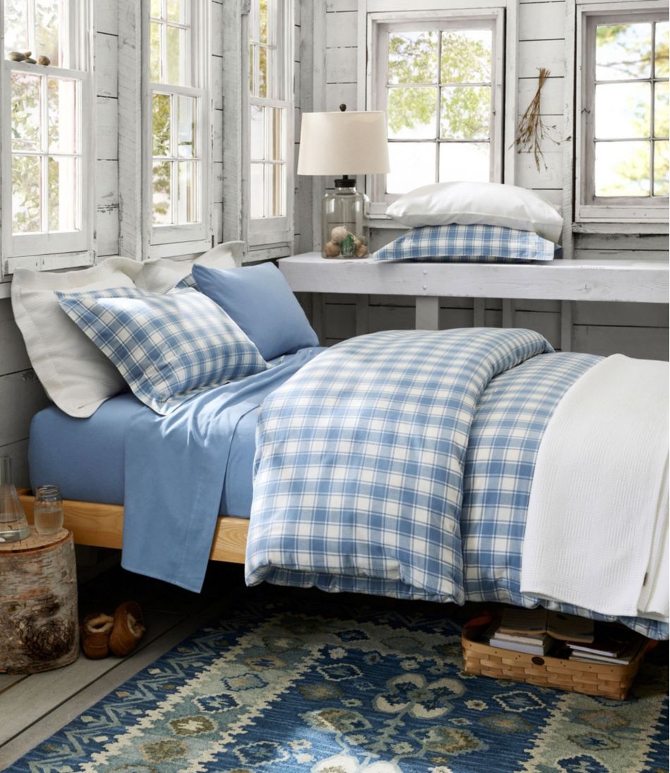 Ultrasoft Comfort Flannel Sheet, Fitted | L.L.Bean Best Seller