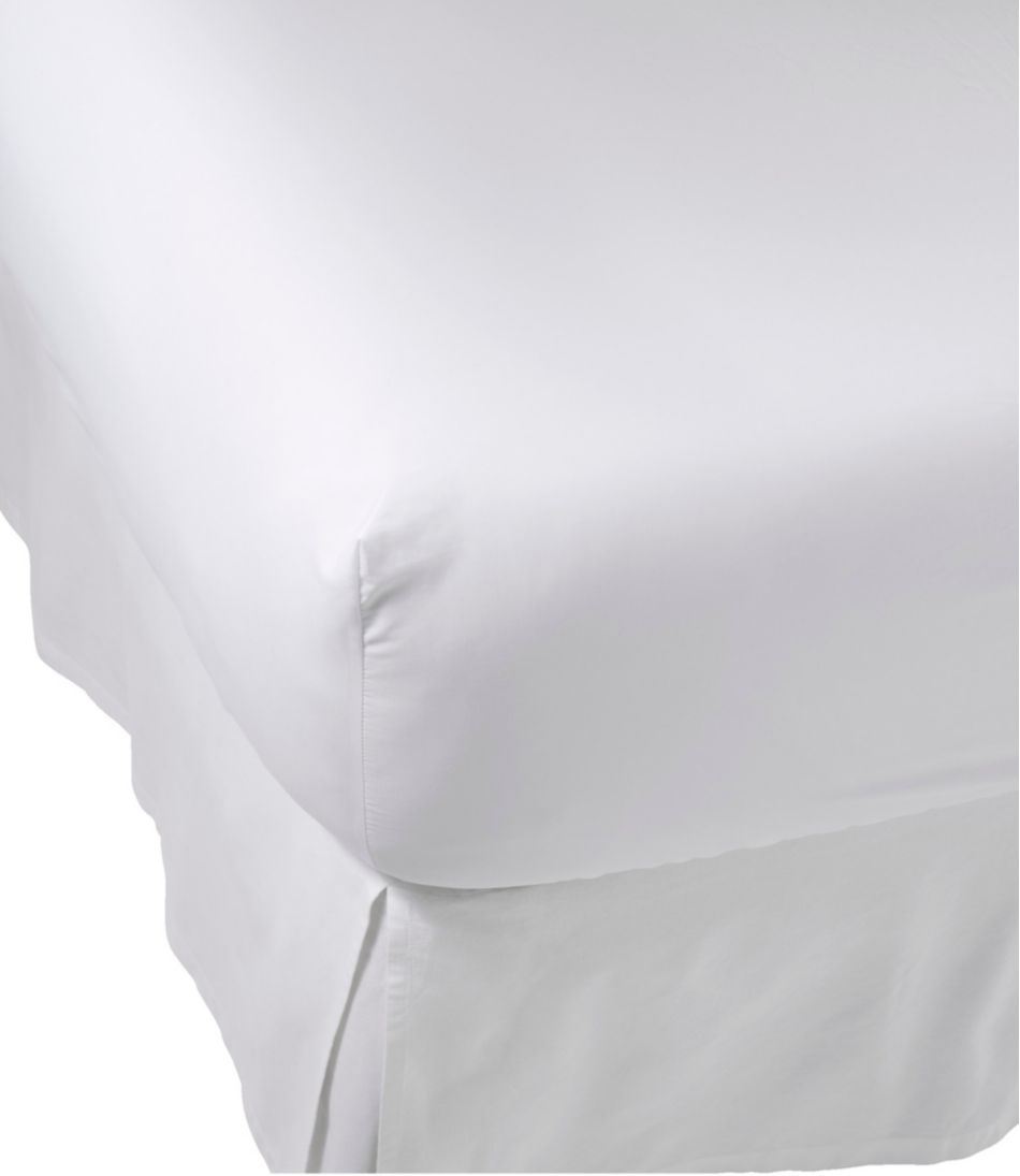 280-Thread-Count Pima Cotton Percale Sheet, Fitted | L.L.Bean Recommended