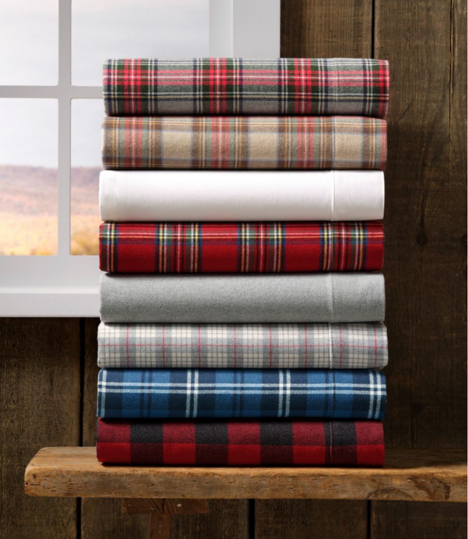 Heritage Chamois Flannel Comforter Cover Collection, Plaid | L.L.Bean Exclusive