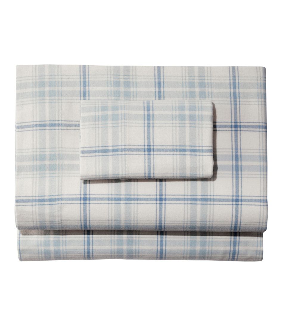 Ultrasoft Comfort Flannel Sheet Set, Plaid | L.L.Bean Signature