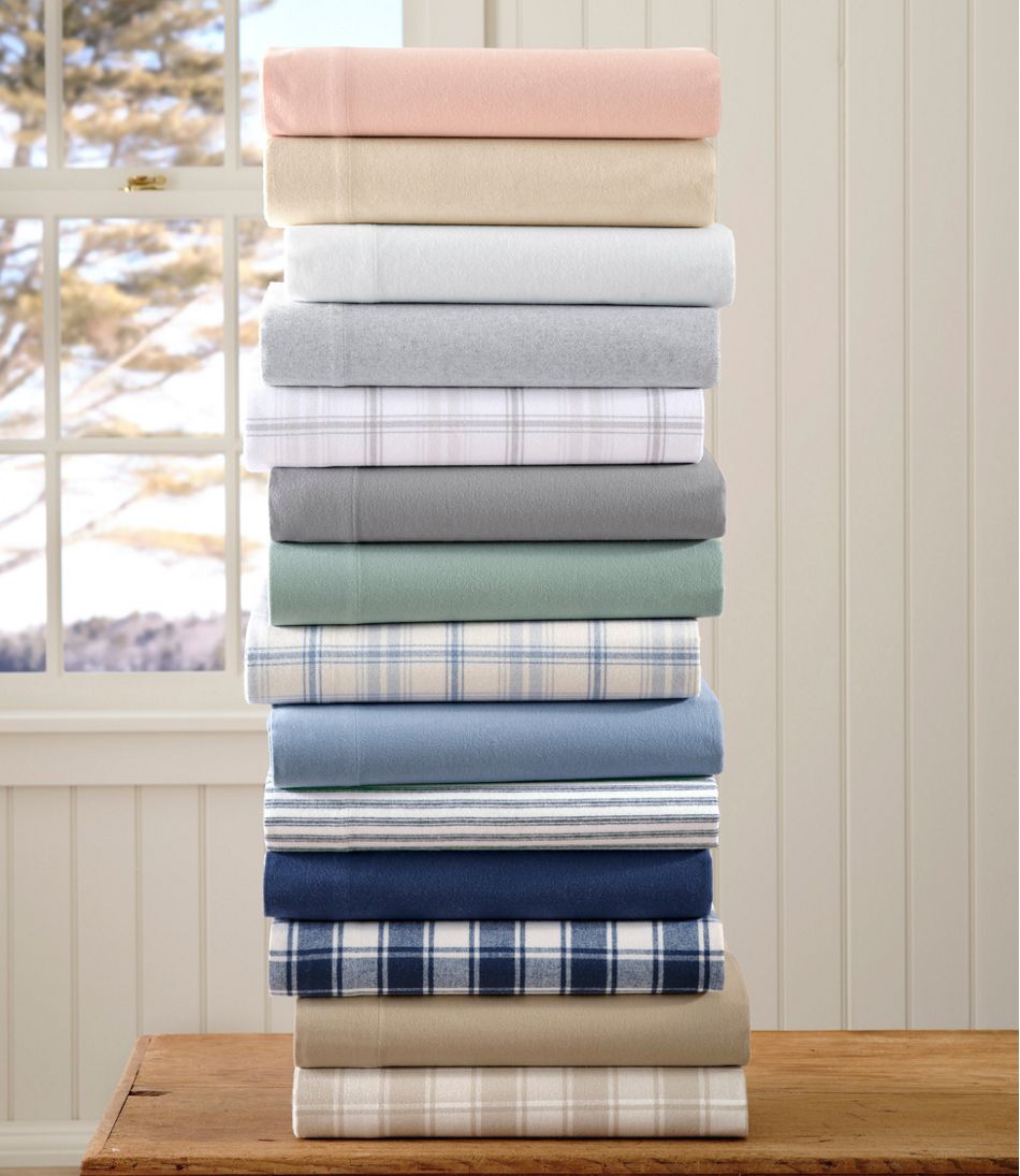 Ultrasoft Comfort Flannel Sheet Set, Plaid | L.L.Bean Signature