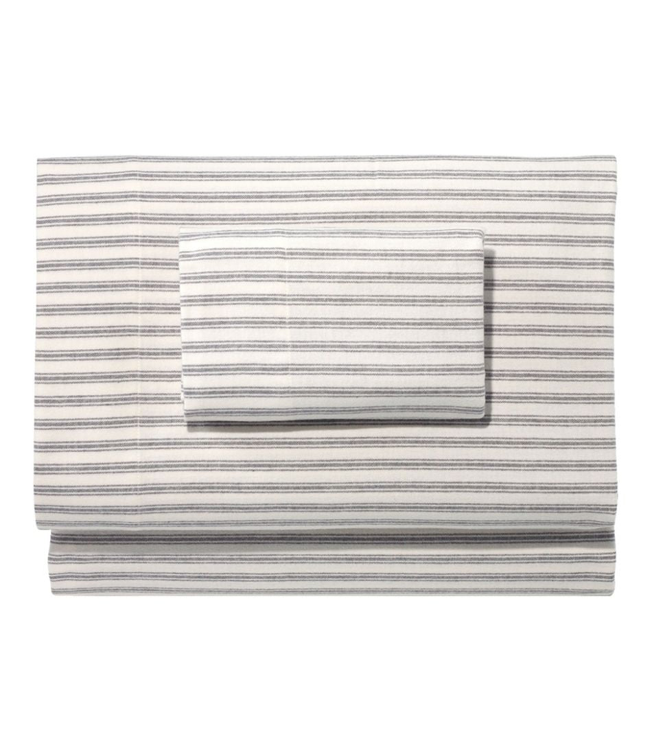 Ultrasoft Comfort Flannel Sheet Set, Stripe | L.L.Bean Classic