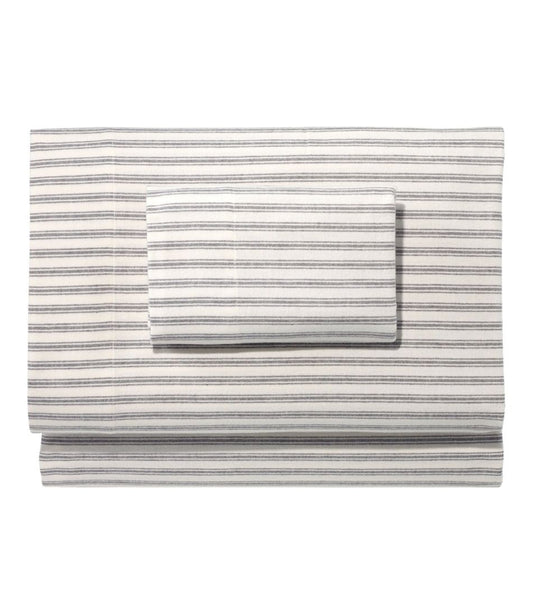 Ultrasoft Comfort Flannel Sheet Set, Stripe | L.L.Bean Classic