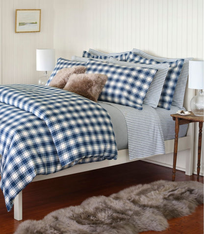 Ultrasoft Comfort Flannel Sheet Set, Stripe | L.L.Bean Classic