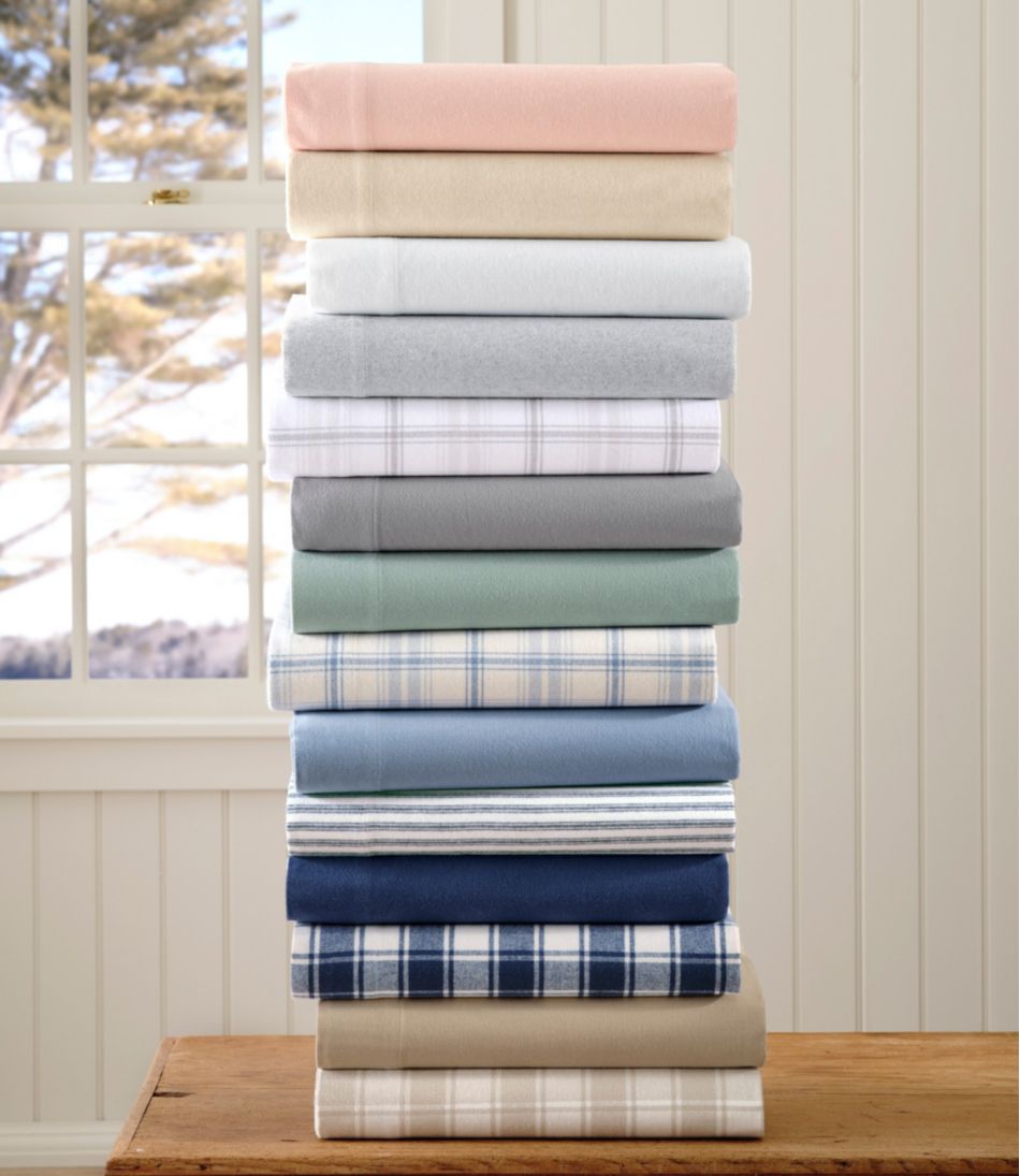 Ultrasoft Comfort Flannel Sheet Set, Stripe | L.L.Bean Classic