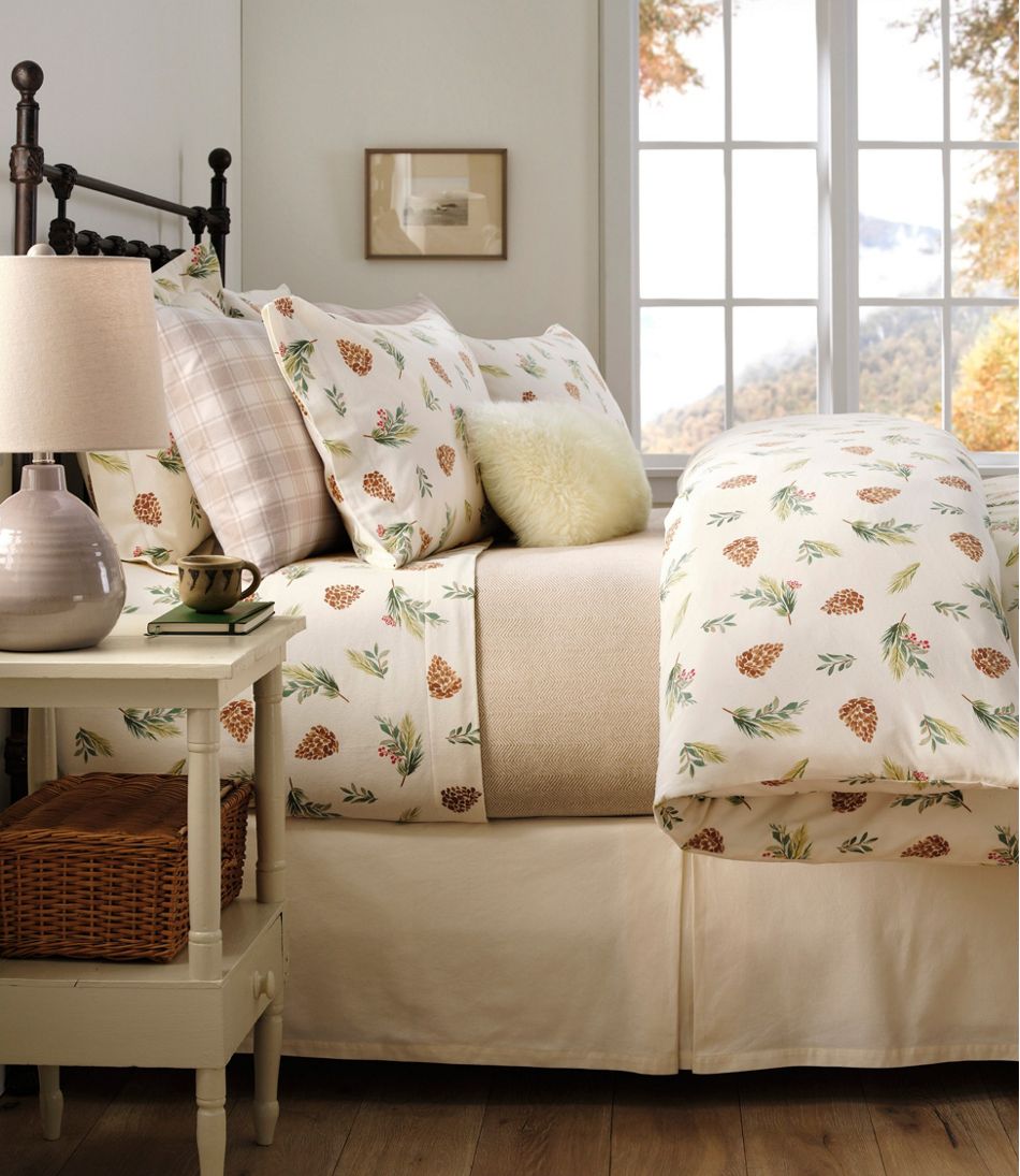 Evergreen Flannel Sheet Collection | L.L.Bean Latest