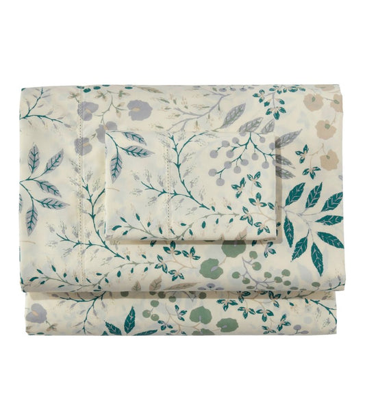 280-Thread-Count Pima Cotton Percale Sheet Set, Print | L.L.Bean Featured