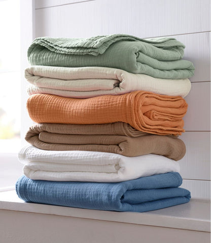 Lightweight Cotton Gauze Blanket | L.L.Bean Popular