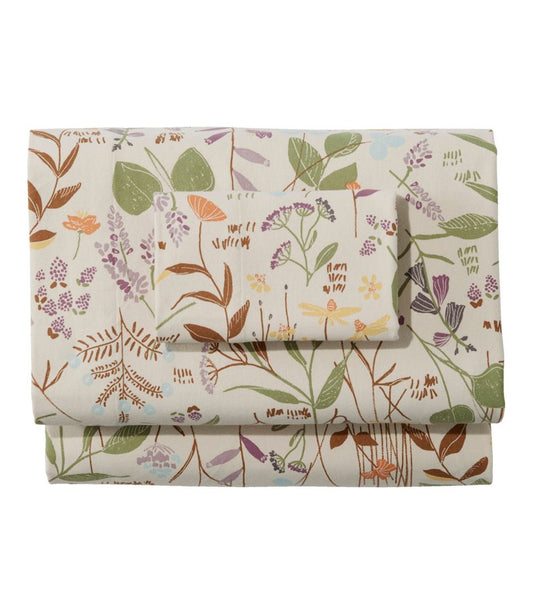 Birch Floral Flannel Sheet Collection | L.L.Bean Recommended