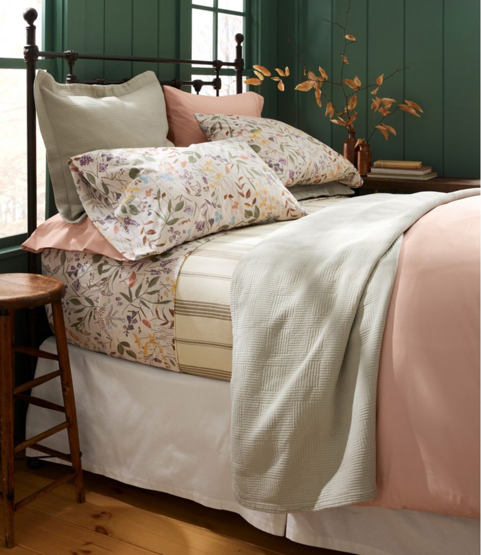 280-Thread-Count Pima Cotton Percale Comforter Cover Collection | L.L.Bean Signature