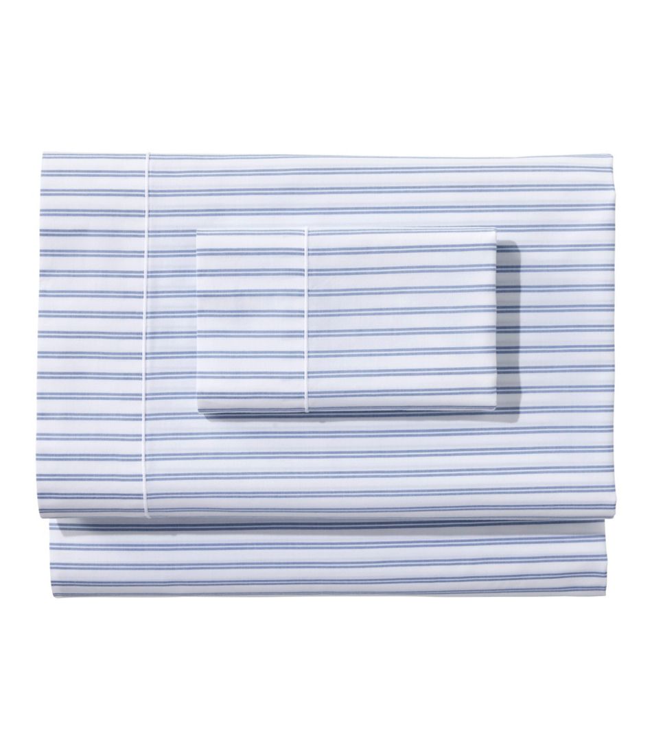 Premium Egyptian Percale Sheet Collection, Stripe | L.L.Bean Essential