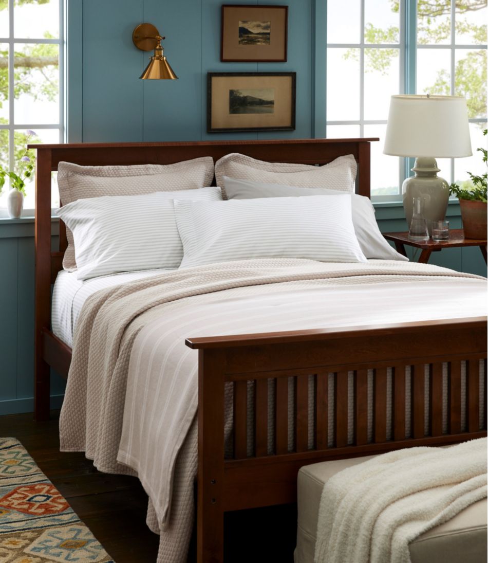 Premium Egyptian Percale Sheet Collection, Stripe | L.L.Bean Essential