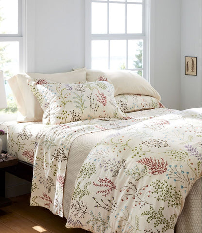 Botanical Floral Flannel Sheet Collection | L.L.Bean Everyday