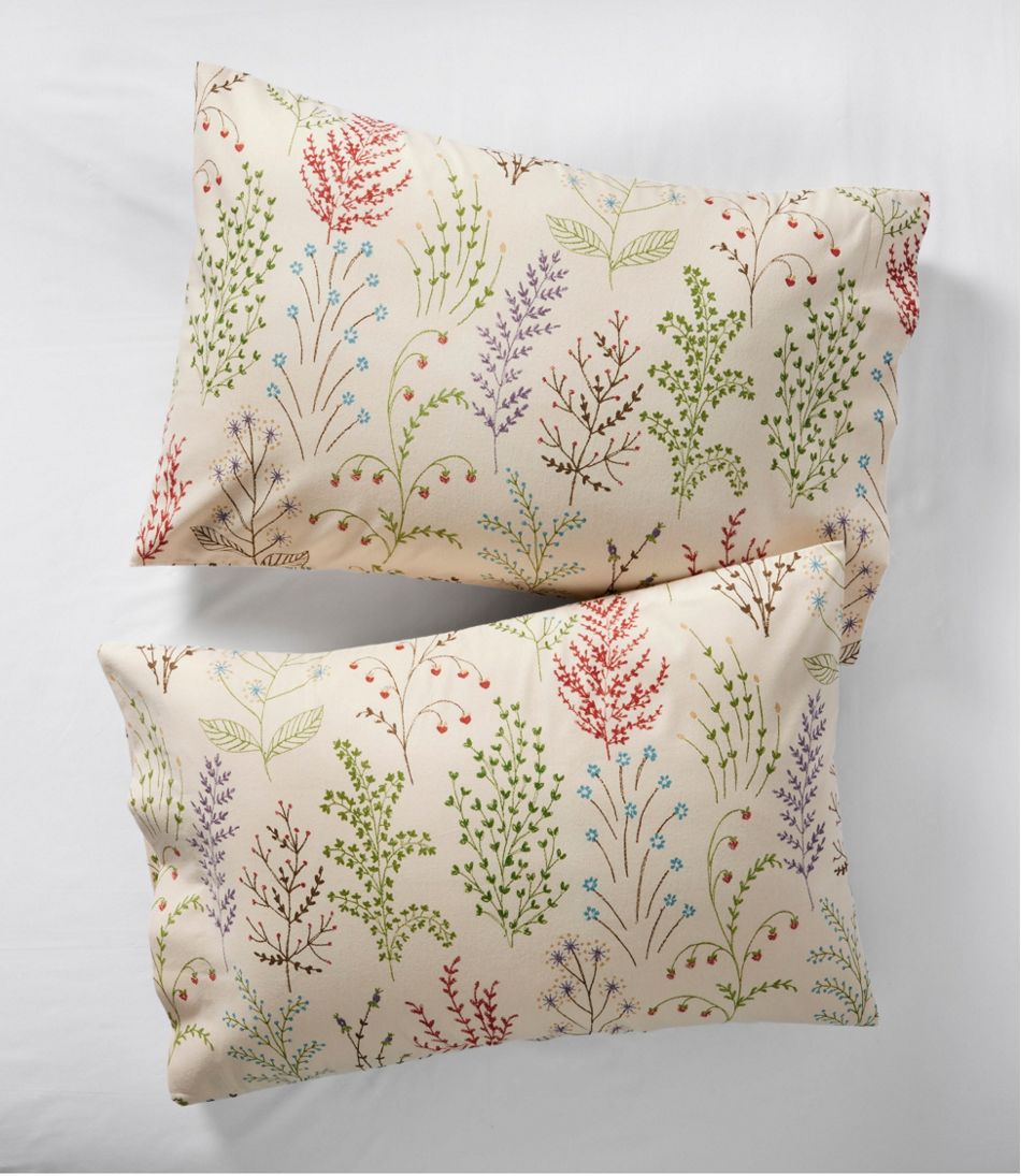 Botanical Floral Flannel Sheet Collection | L.L.Bean Everyday