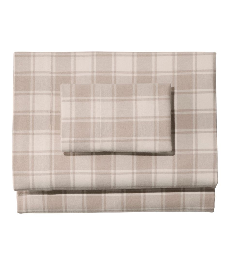 Ultrasoft Comfort Flannel Sheet Set, Check | L.L.Bean Latest