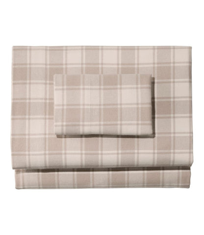 Ultrasoft Comfort Flannel Sheet Set, Check | L.L.Bean Latest