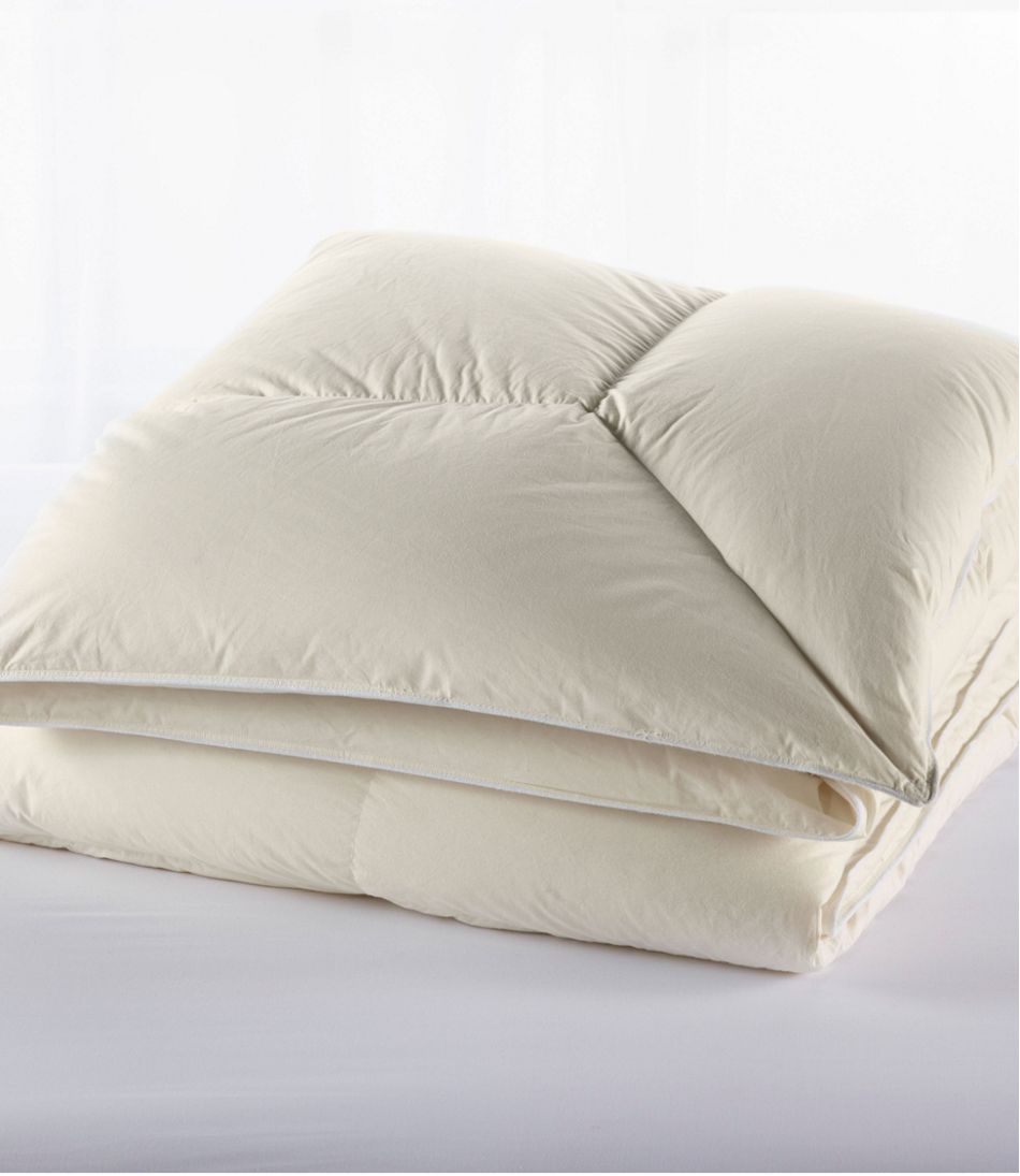 Permabaffle Box Goose Down Comforter, Warmer | L.L.Bean Trending