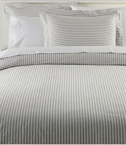Ultrasoft Comfort Flannel Comforter Cover Collection, Stripe | L.L.Bean Recommended