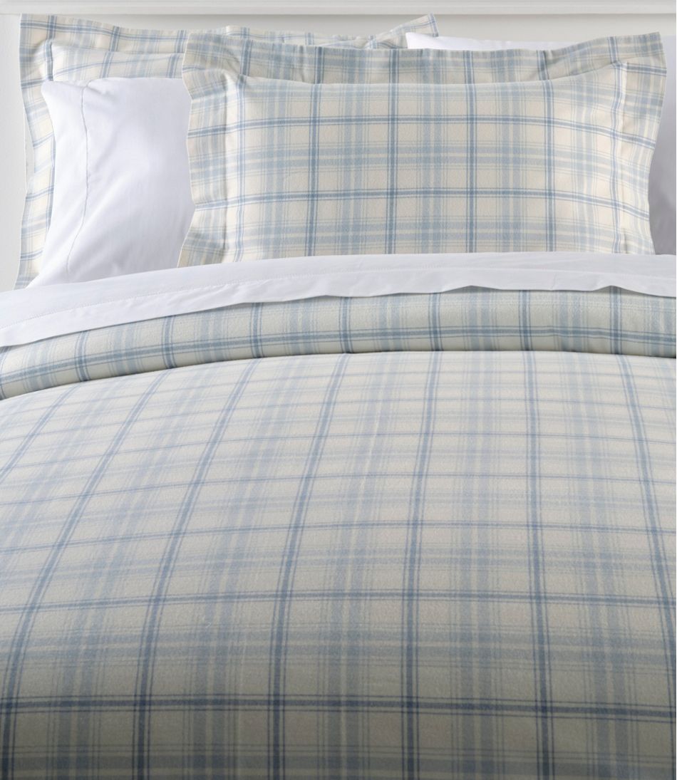 Ultrasoft Comfort Flannel Comforter Cover Collection, Plaid | L.L.Bean Exclusive