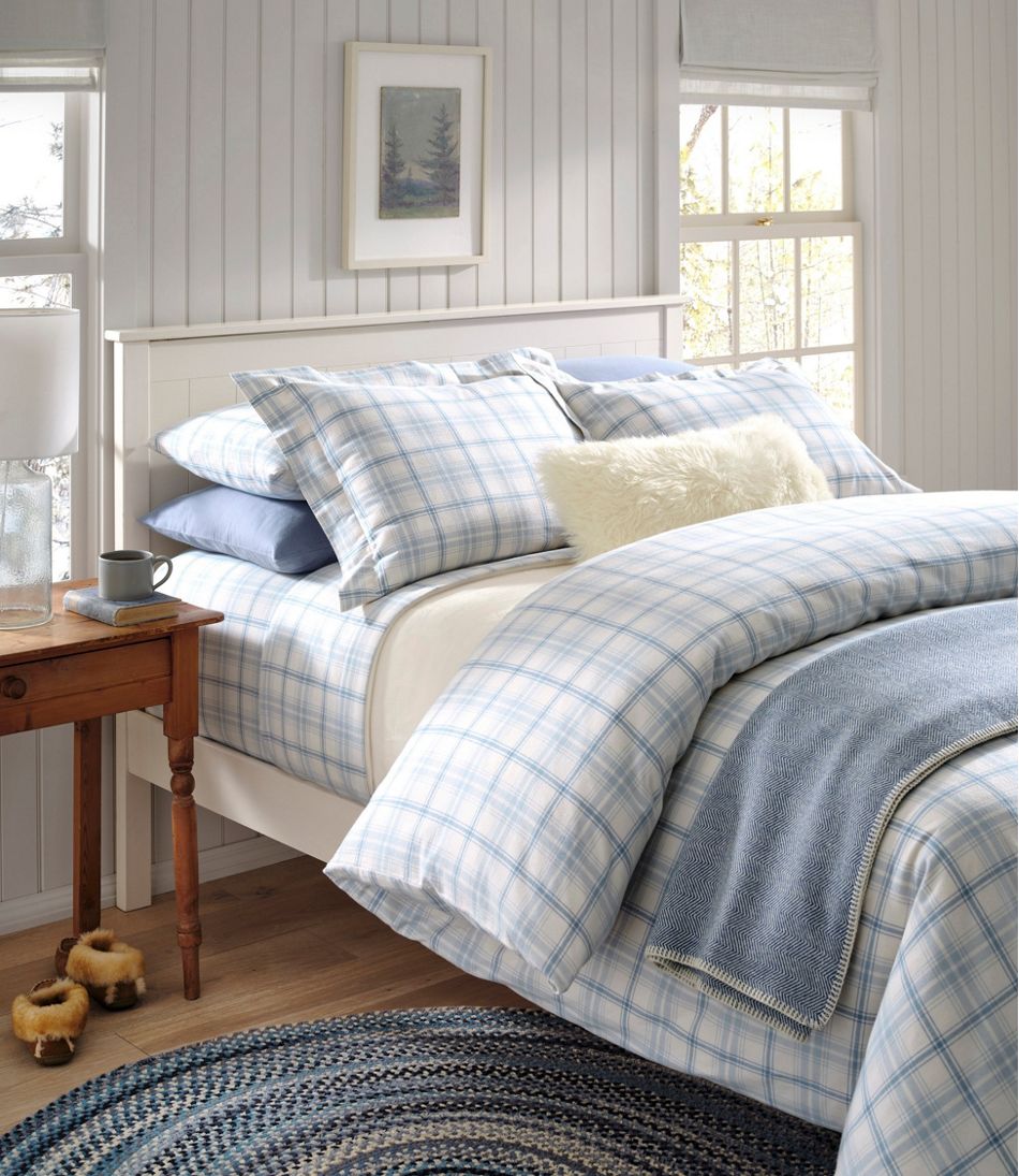 Ultrasoft Comfort Flannel Comforter Cover Collection, Plaid | L.L.Bean Exclusive
