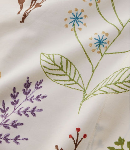 Botanical Floral Percale Sheet Collection | L.L.Bean Value