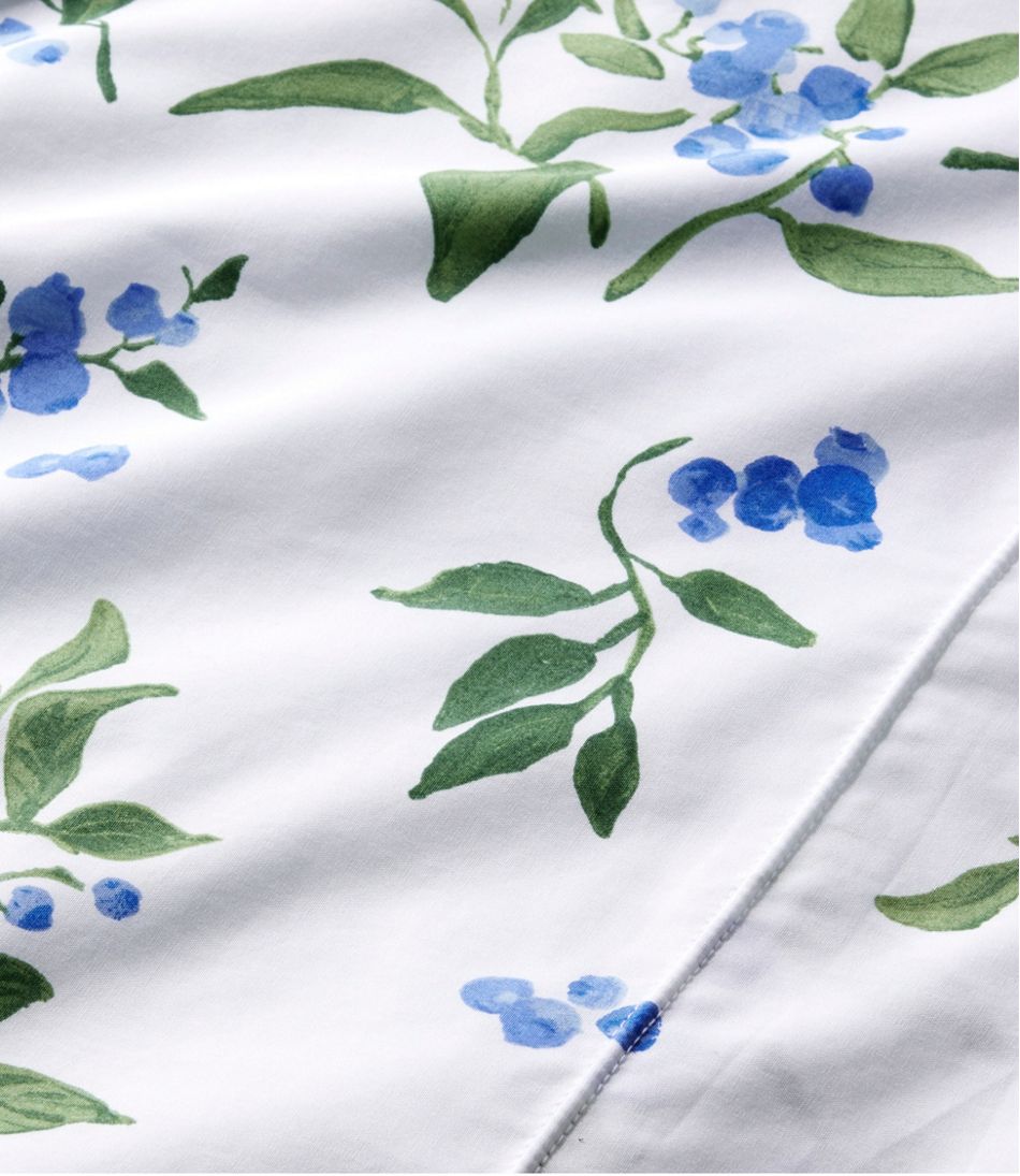Jess Franks Blueberry Print Percale Sheet Set Collection | L.L.Bean Featured