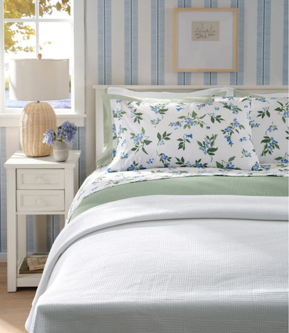 Jess Franks Blueberry Print Percale Sheet Set Collection | L.L.Bean Featured