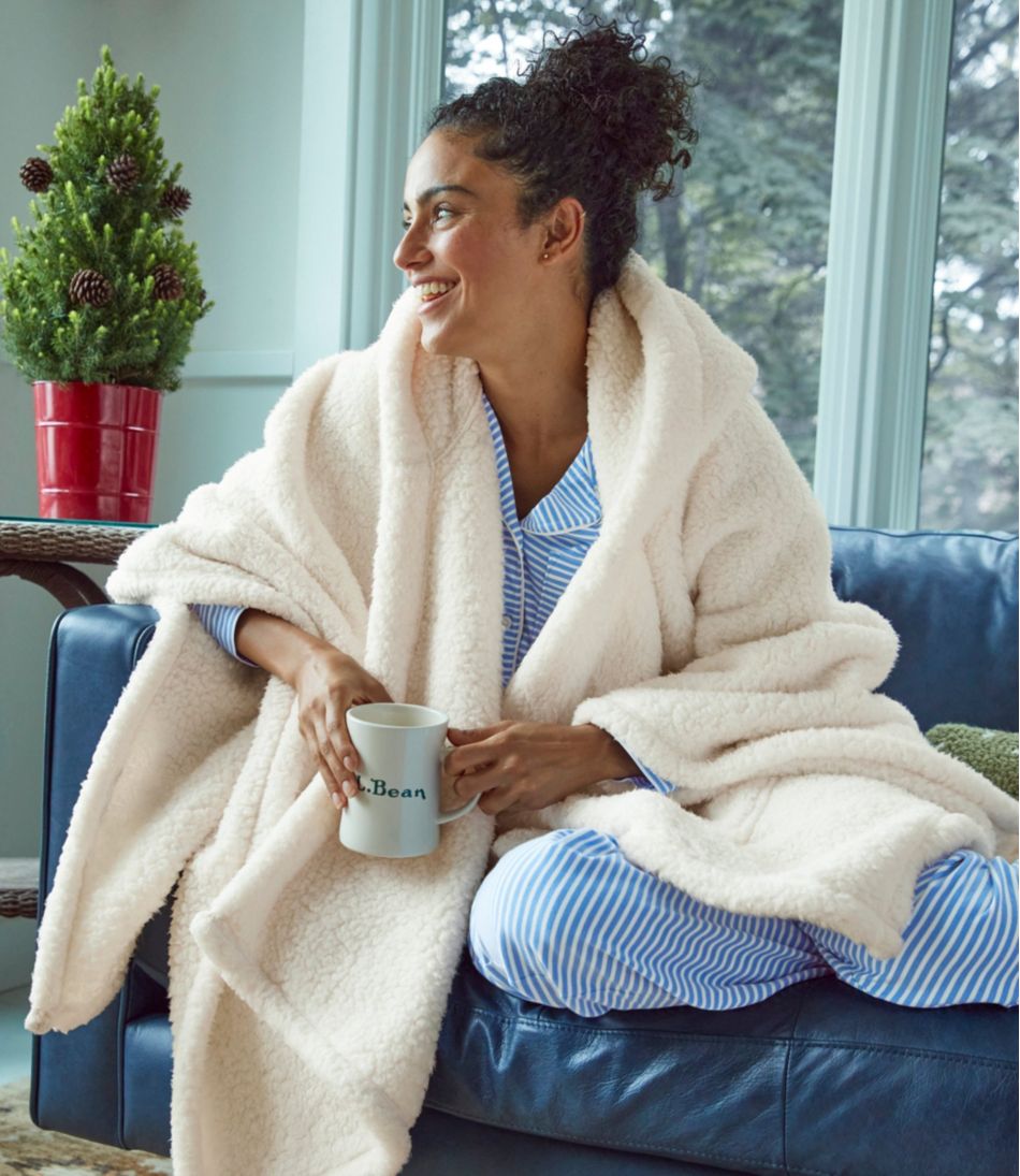 Cozy Sherpa Wearable Throw | L.L.Bean Best Seller