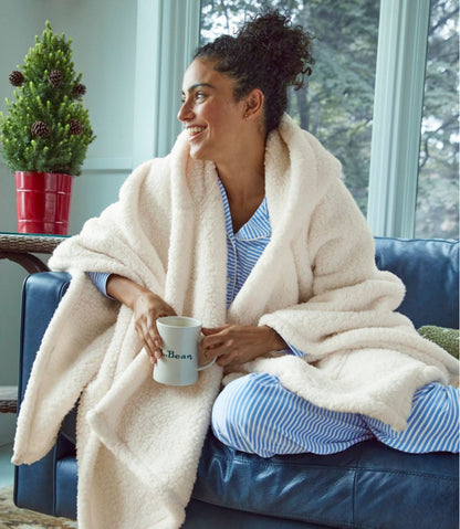 Cozy Sherpa Wearable Throw | L.L.Bean Best Seller