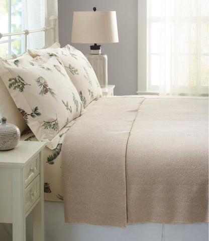 Washable Wool Blanket, Herringbone | L.L.Bean Exclusive