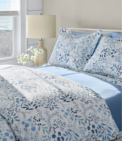 280-Thread-Count Pima Cotton Percale Comforter Cover Collection, Print | L.L.Bean Essential