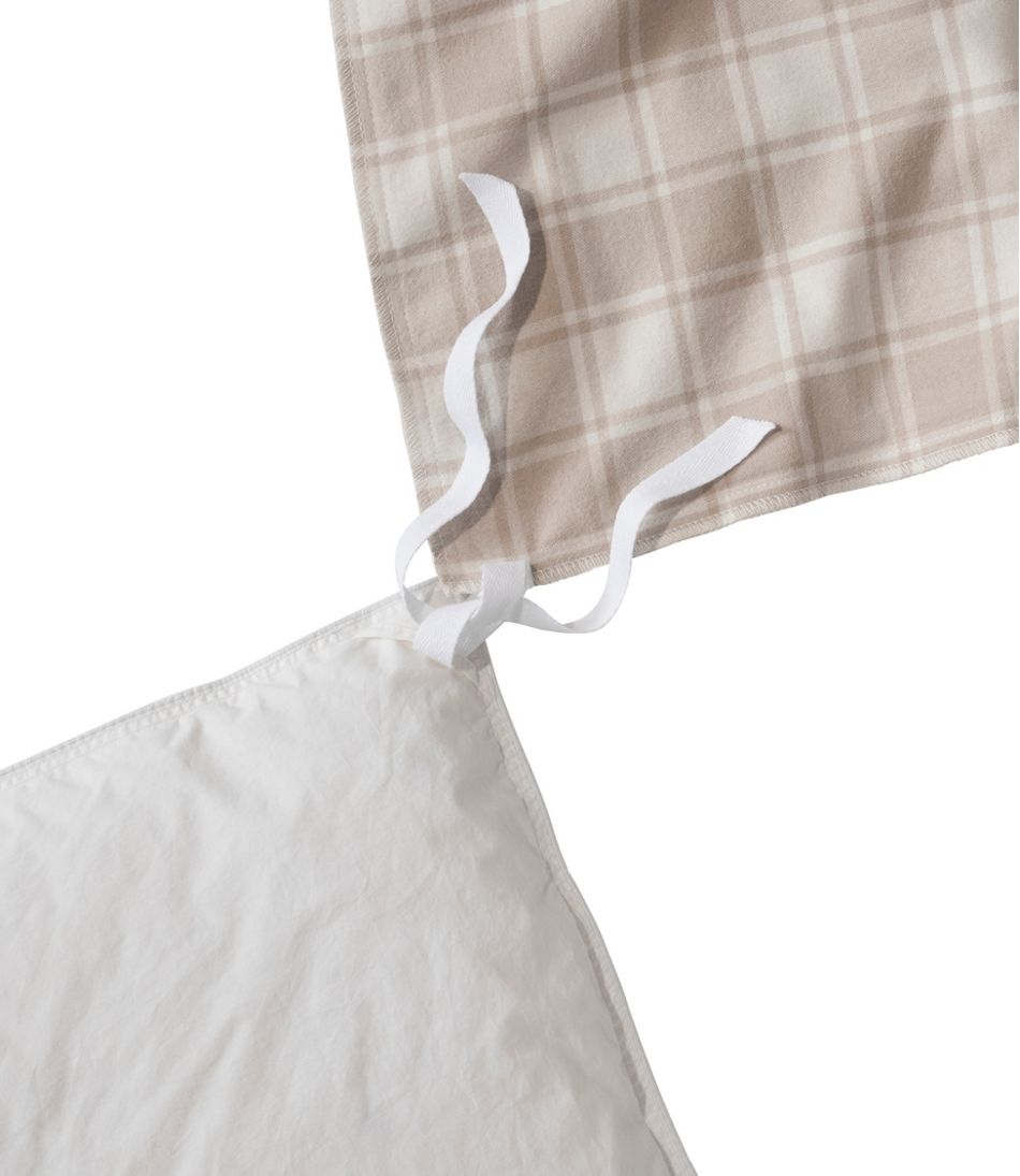 Ultrasoft Comfort Flannel Comforter Cover Collection, Check | L.L.Bean Everyday