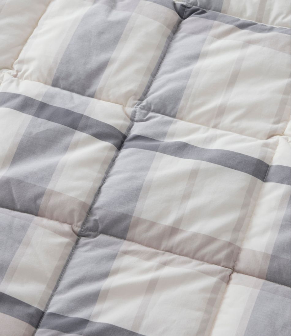 Ultrasoft Cotton Comforter, Plaid | L.L.Bean Great Value