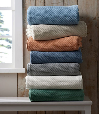 Organic Honeycomb Matelassé Bedspread | L.L.Bean Trending