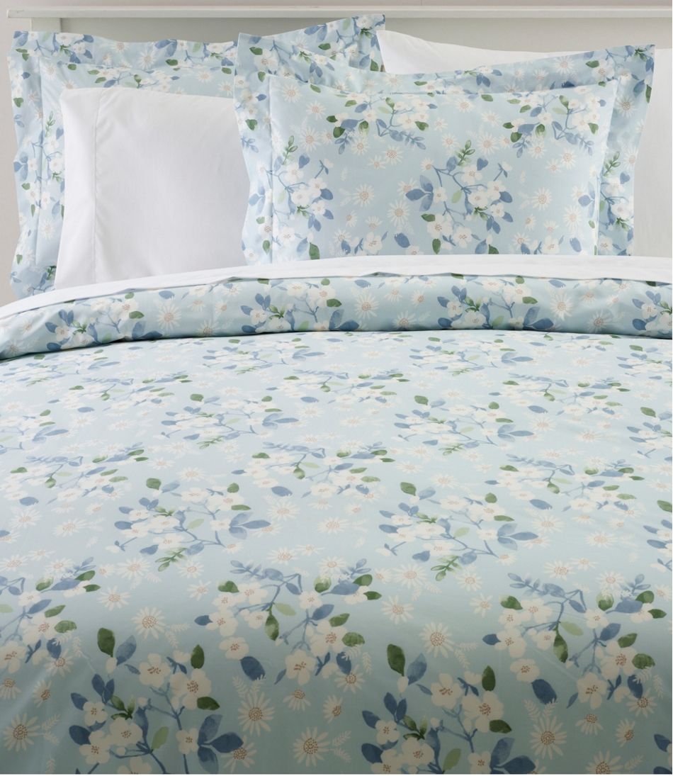 Premium Egyptian Percale Comforter Cover Collection, Daisy | L.L.Bean Recommended