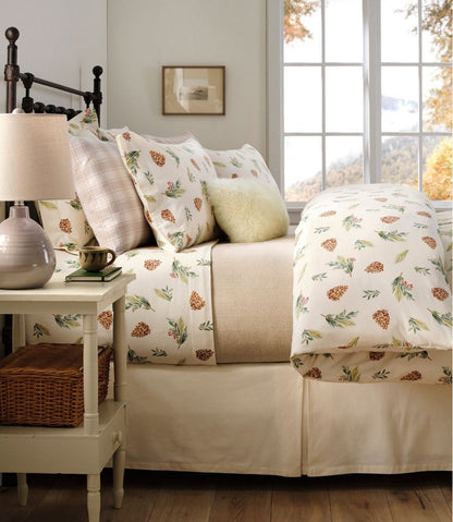 Evergreen Flannel Comforter Cover Collection | L.L.Bean Essential