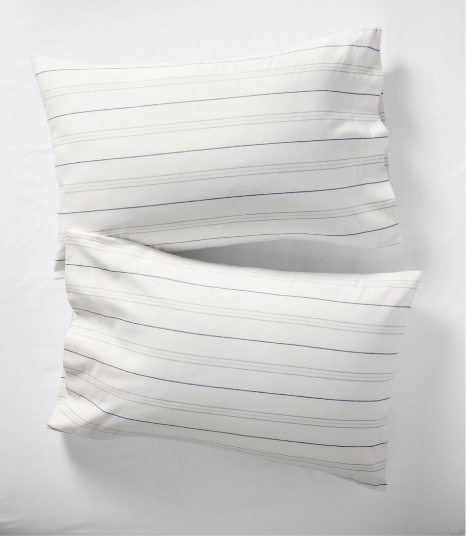 Organic Flannel Sheet Collection, Stripe | L.L.Bean Value