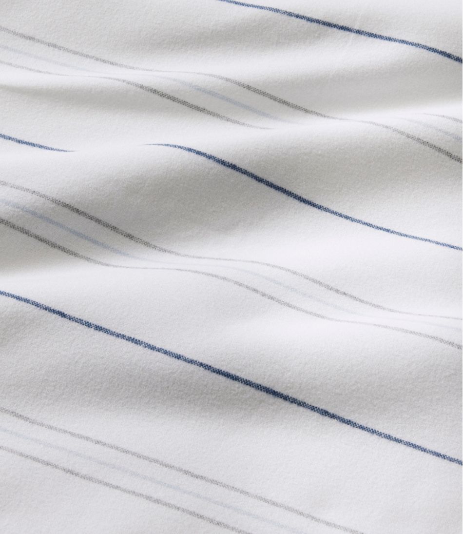 Organic Flannel Sheet Collection, Stripe | L.L.Bean Value
